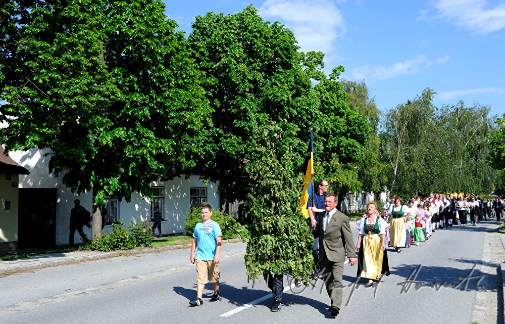 parade for Whitsuntide with the 