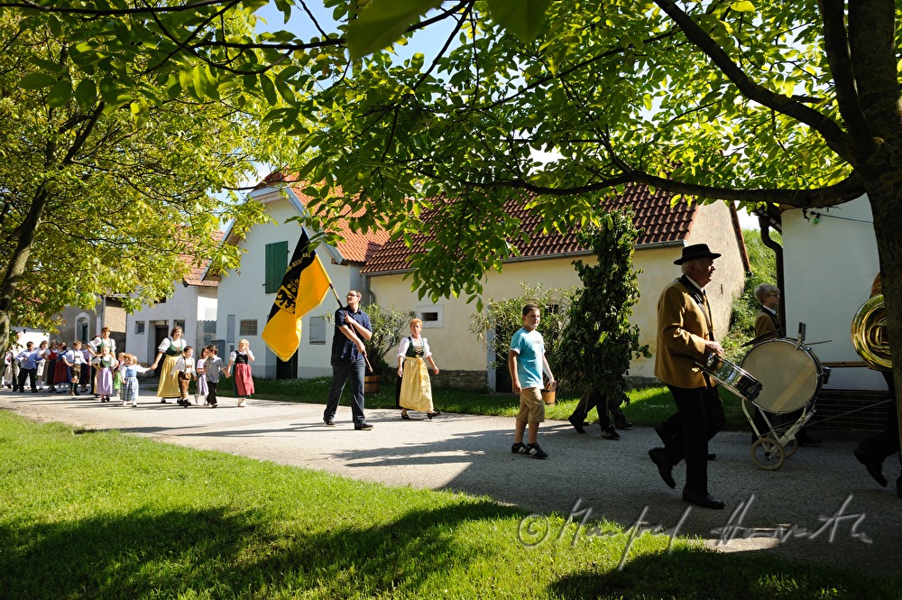 parade for Whitsuntide with the 
