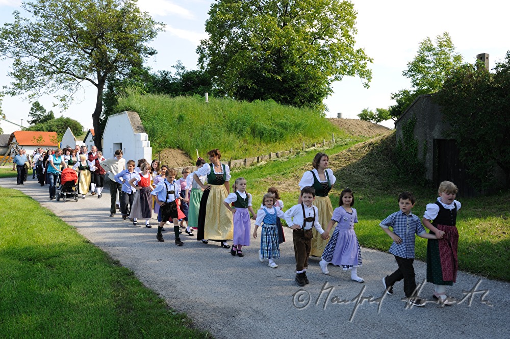 parade for Whitsuntide with the 