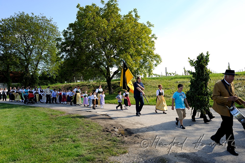 parade for Whitsuntide with the 