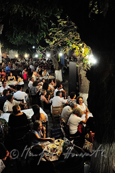 public folk festival on the main square