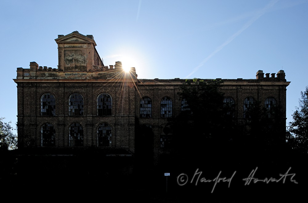 historic spinning factory from 1804