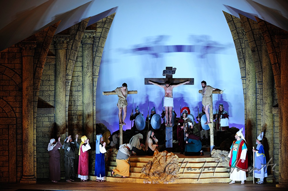 passion play: crucifixion