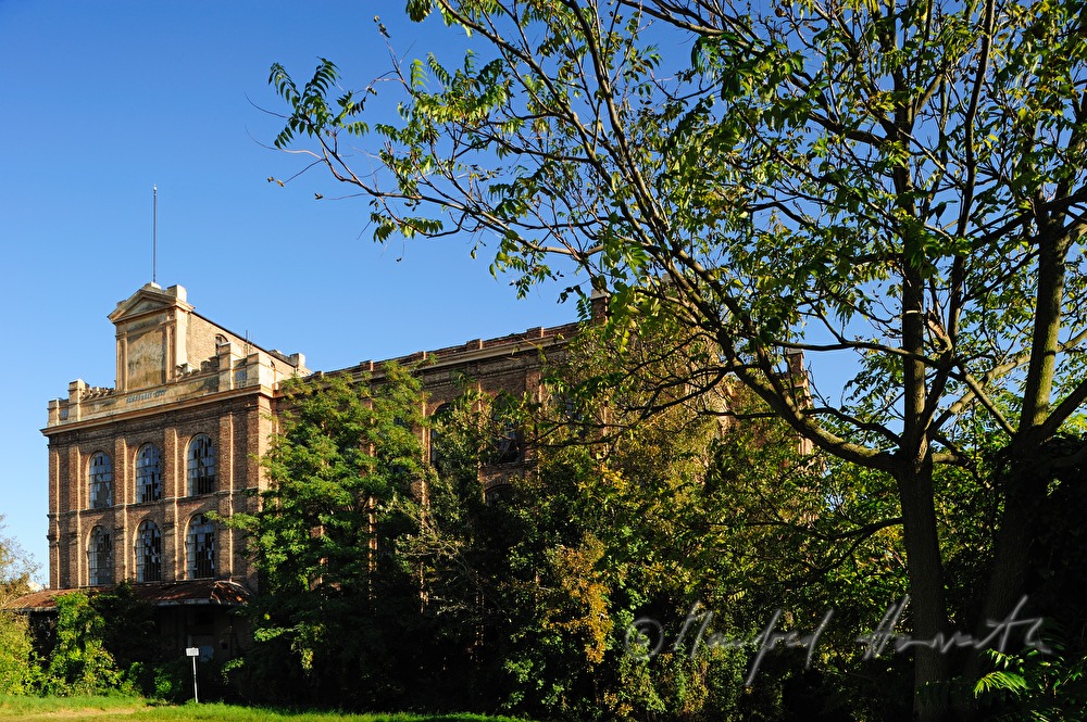 historic spinning factory from 1804