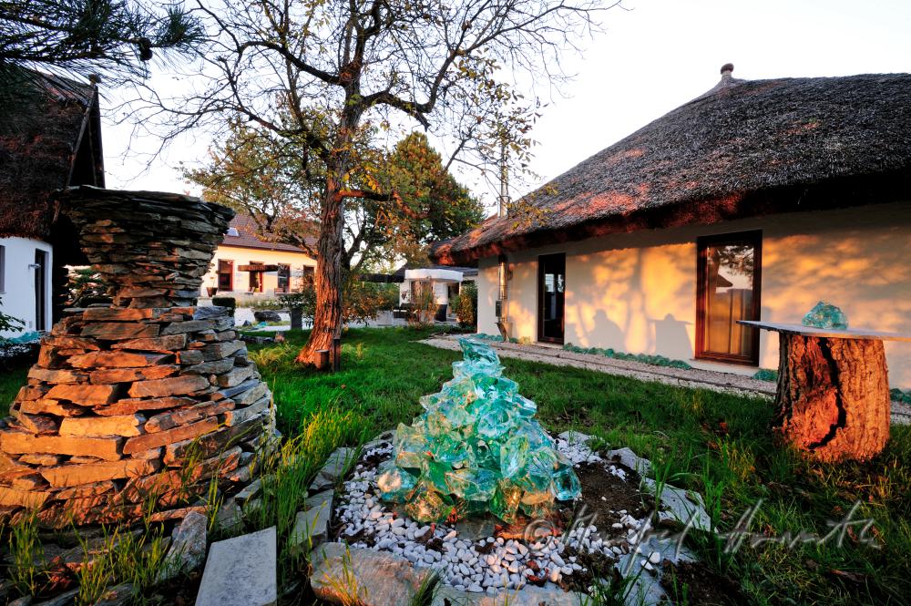 Zen garden of the Hotel An-Alapanka-Ma