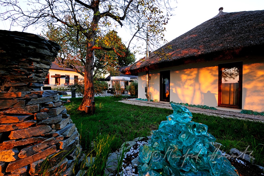 Zen garden of the Hotel An-Alapanka-Ma
