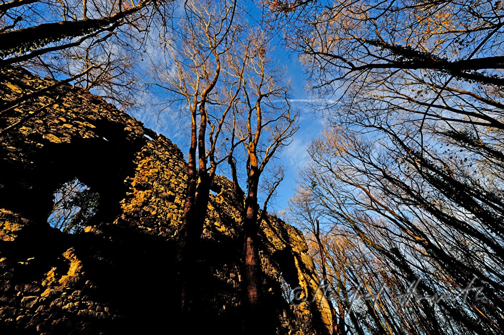 castle wall of Hulk Scharfeneck