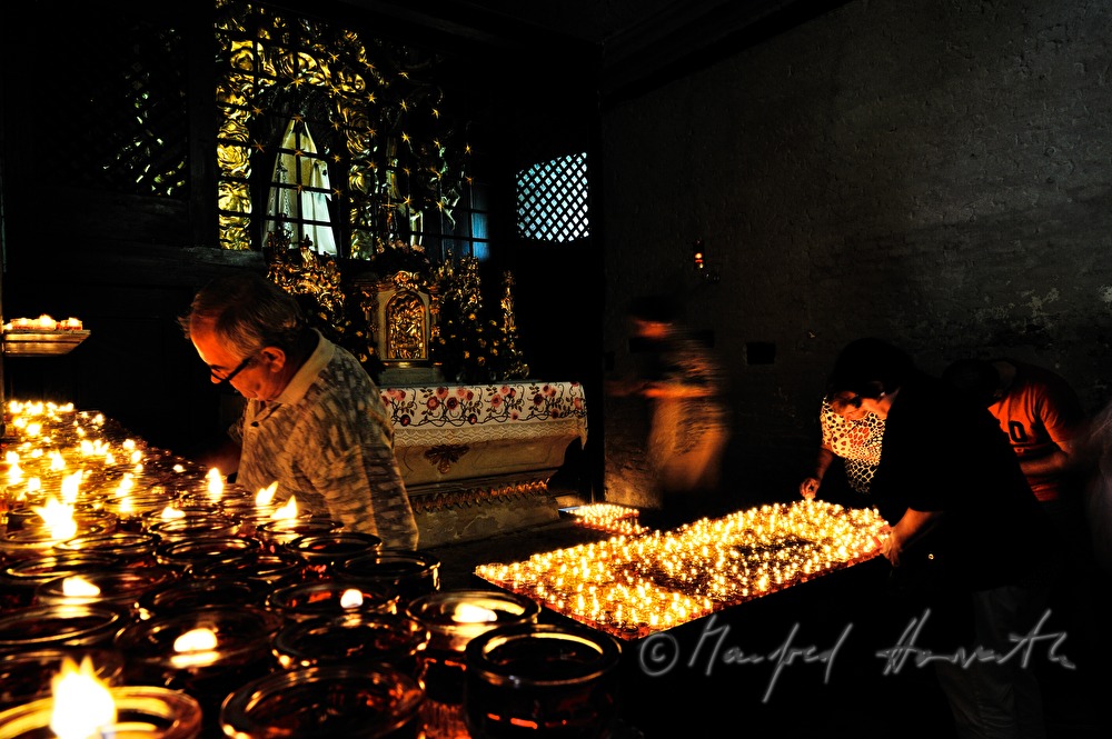 service at the Gnadenkapelle (Chapel of Grace)