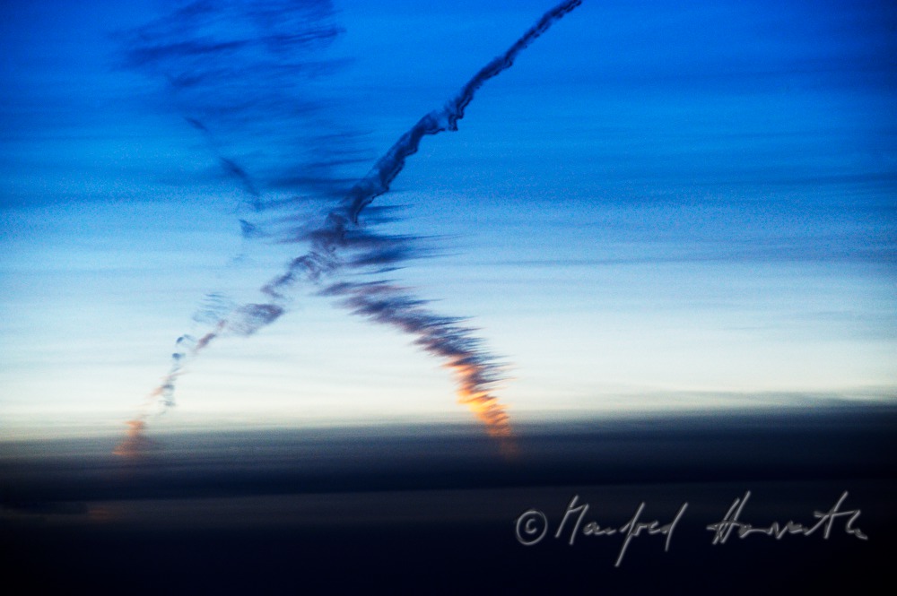 clouds and horizon