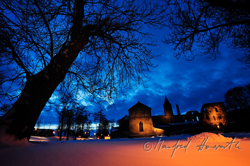 the medieval Haapsalu Episcopal Castle