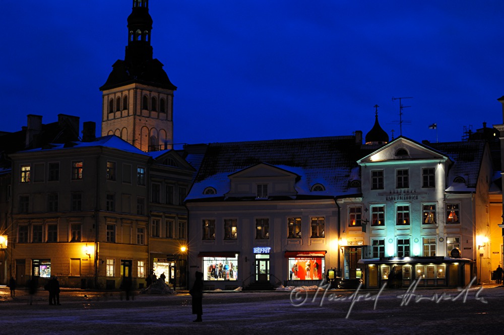 main square with Church of St. Nicholas