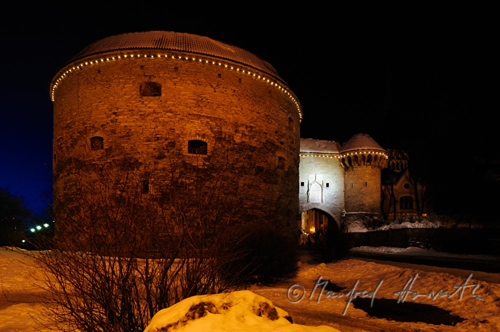 Powder Tower and old town walls