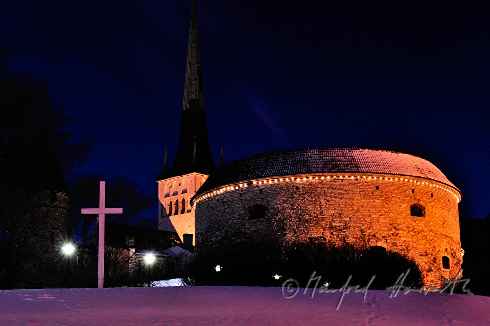 Powder Tower and St. Olaf’s Church