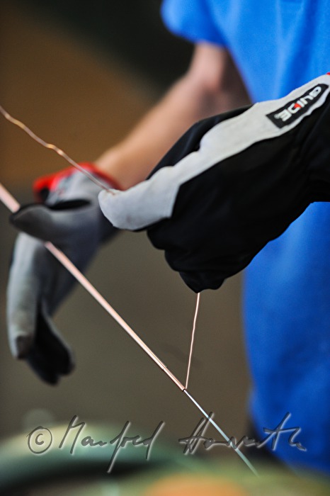 making steel strings for the pianos