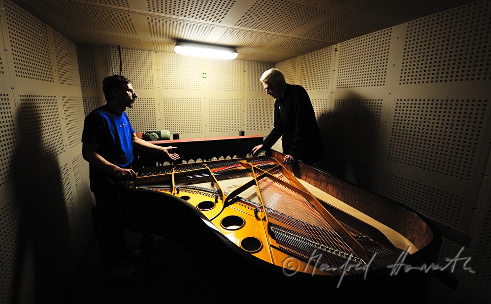 endurance test in the anechoic room