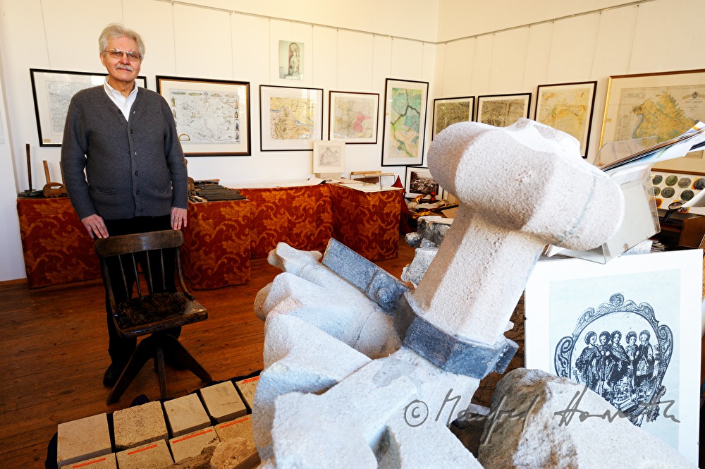 stonemasonry and director of the museum