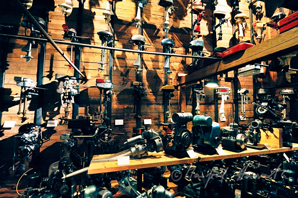 collection of outboard motors