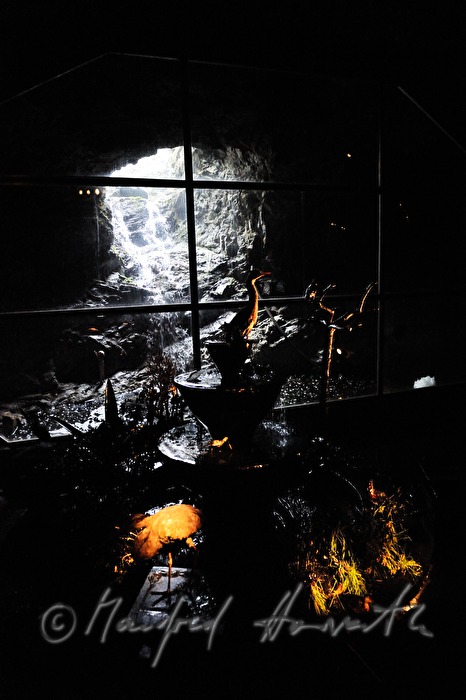 exhibition at the underground Retretti Museum