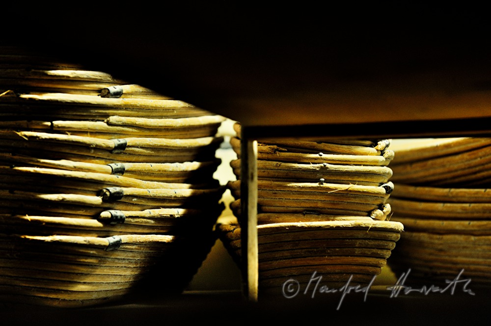 woven Baskets for the leavening of the dough