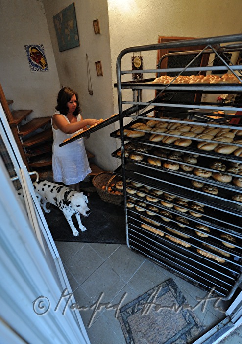 fresh bakery goods ready to be delivered