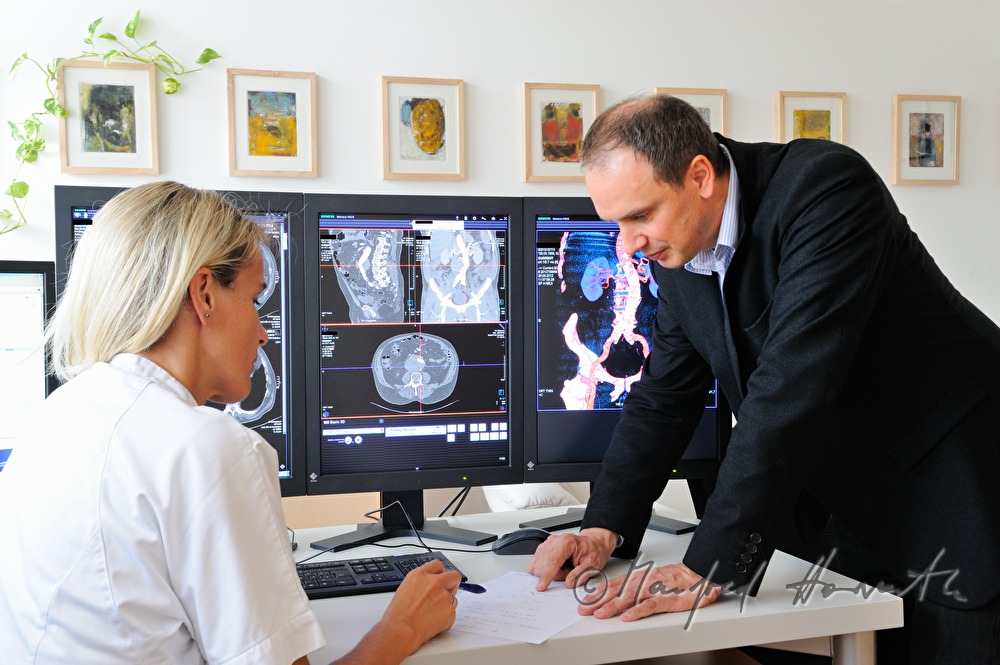 radiologist chief physician Herbert Langenberger