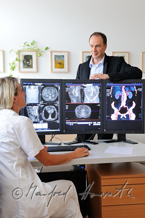 radiologist chief physician Herbert Langenberger