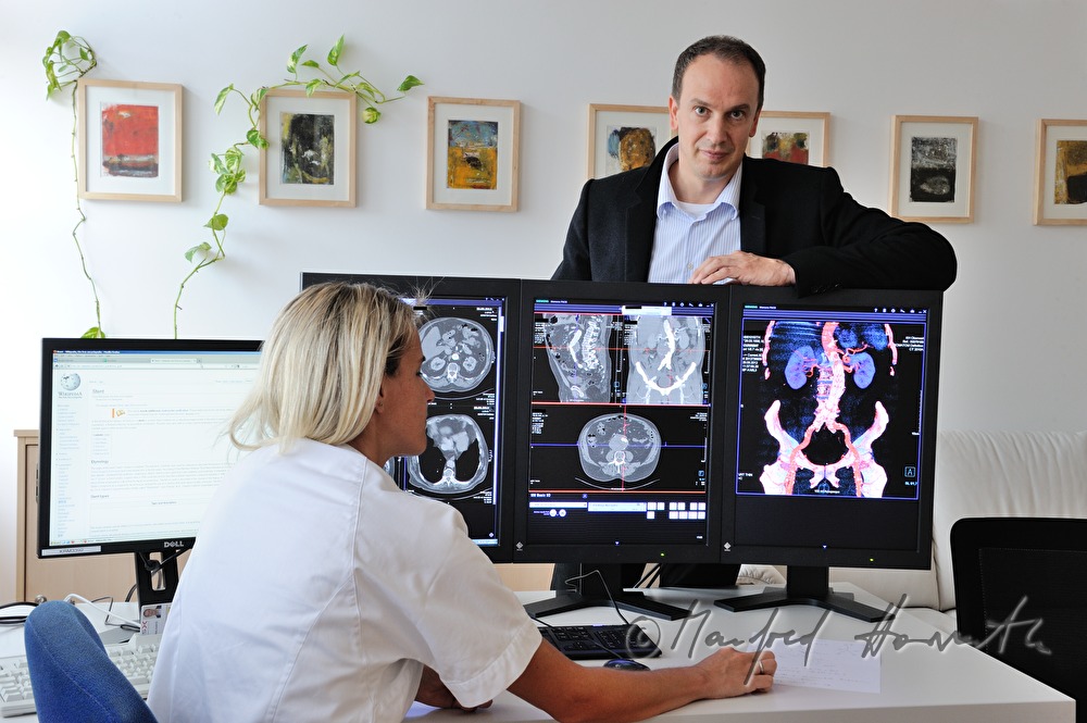 radiologist chief physician Herbert Langenberger