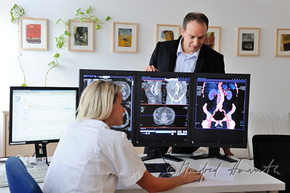 radiologist chief physician Herbert Langenberger
