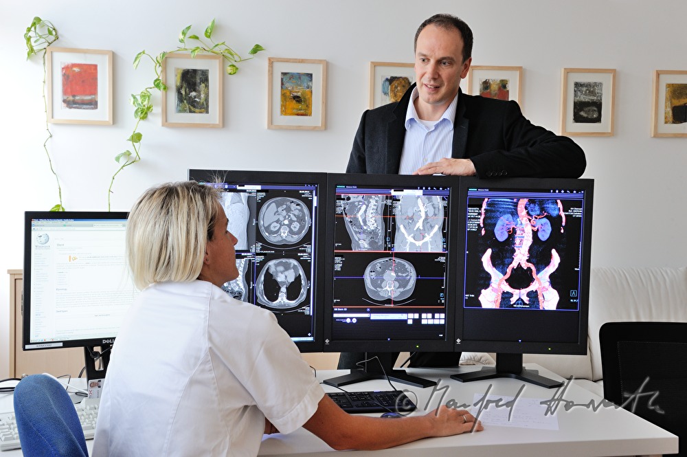 radiologist chief physician Herbert Langenberger
