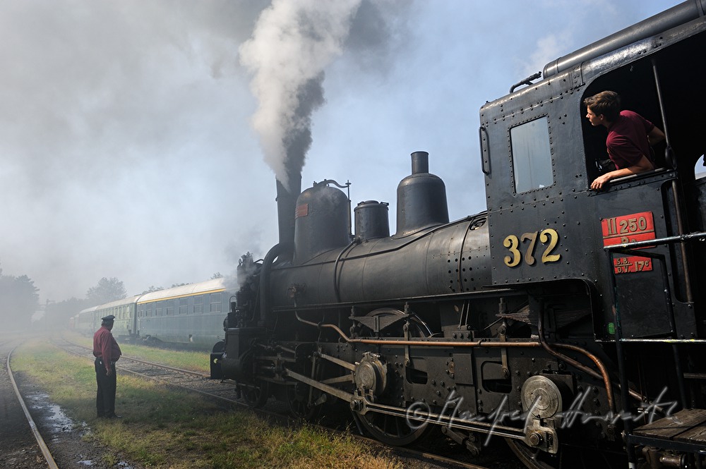 steam locomotive SBC372 made in 1891