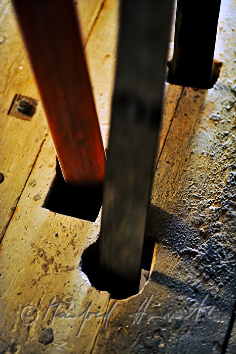 belt drive of the mill