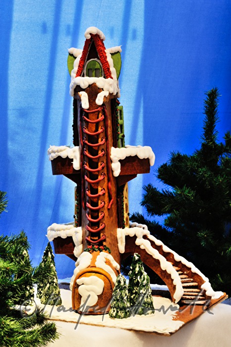 gingerbread house exhibition: boot
