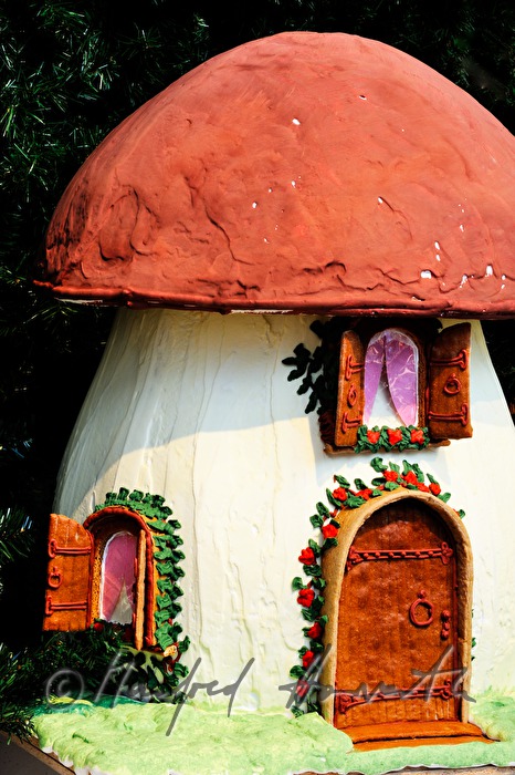 exhibit at the gingerbread house exhibition