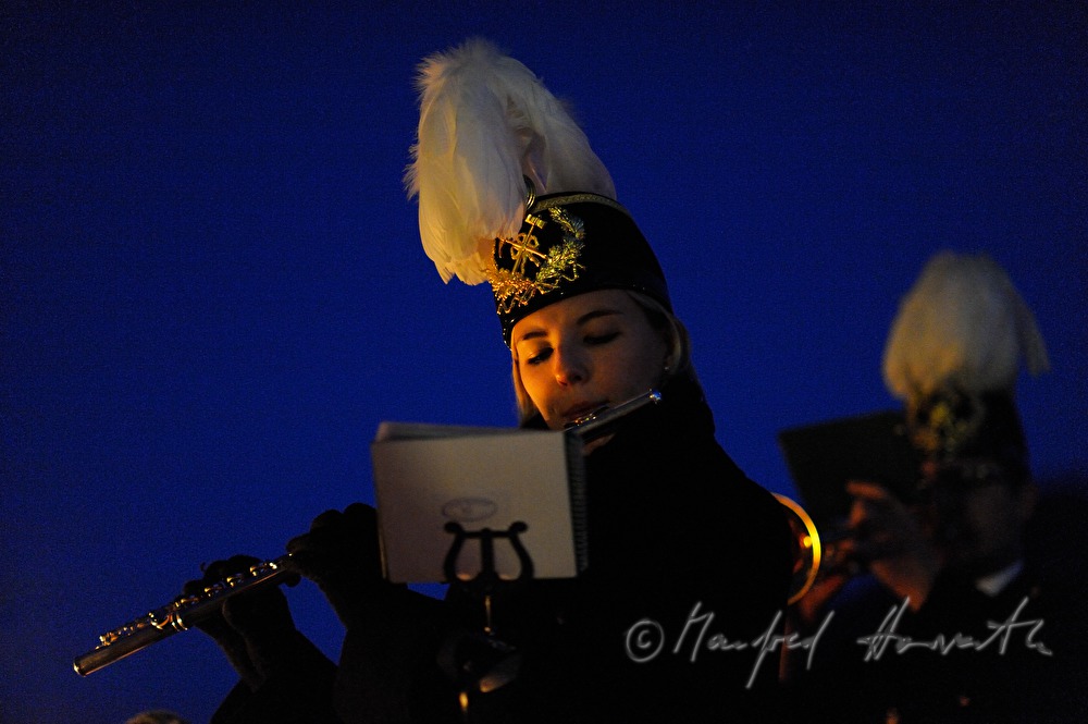 music band of the Salinen Austria performing