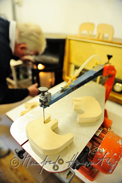 making of wooden toys by Hans WURM
