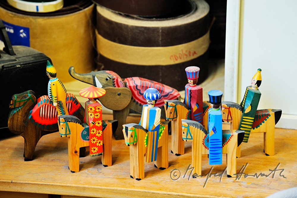 making of wooden toys by Hans WURM