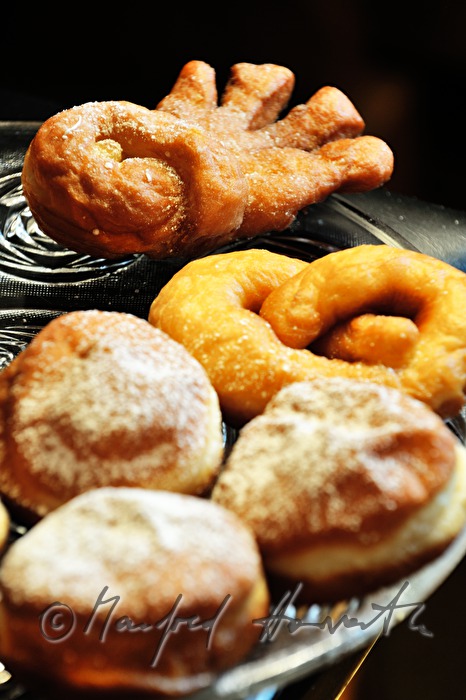 Krapfen (doughnut) and miscellaneous sweets