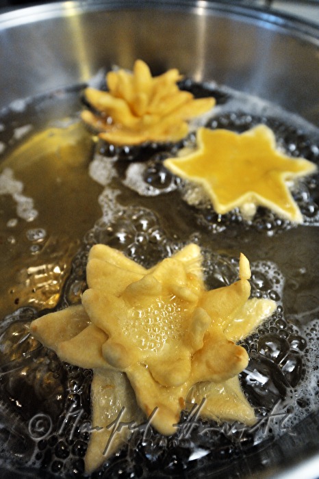 deep-frying of 