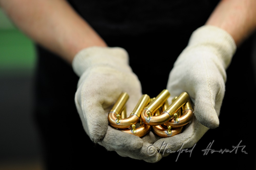 mounting a trumpet from single parts