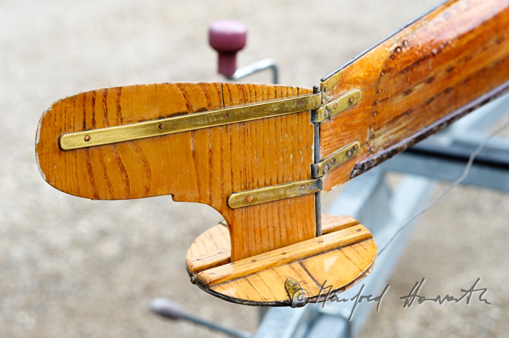 control vane of a single seater made in the 1920ties