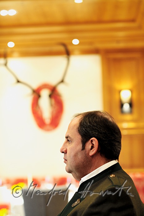 chief of the hunters Josef Pröll