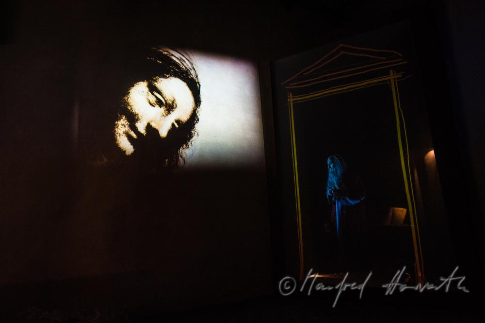 projection of the painting 