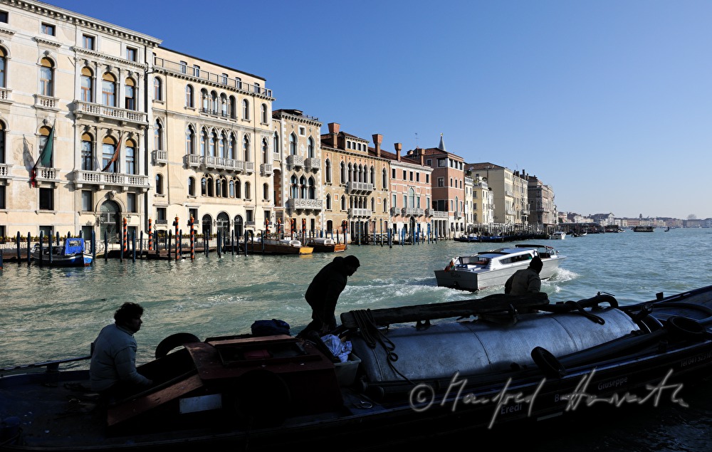motor boats on Canale di San Marco