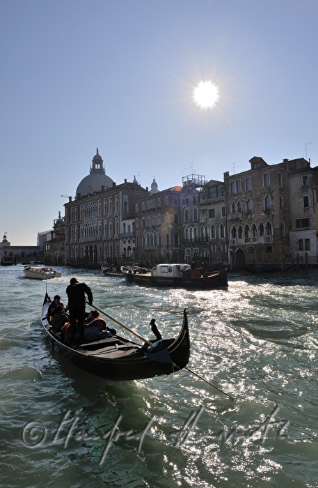 gondola on Canale di San Marco