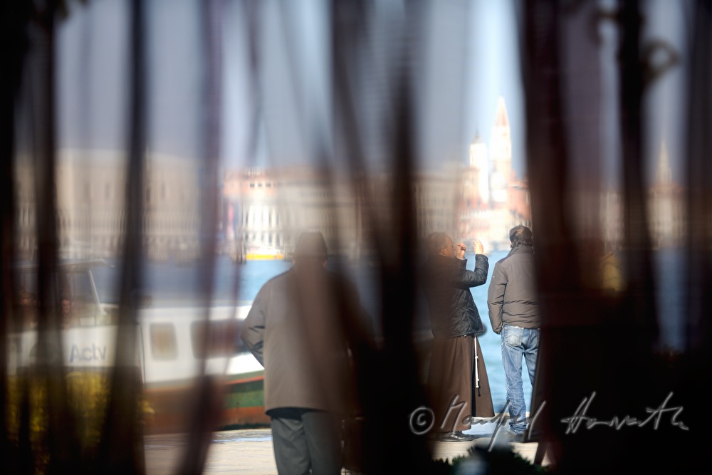 view through the window of a restaurant