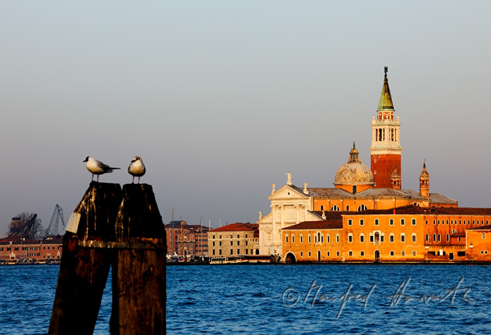 cloister, church and island San Giorgio