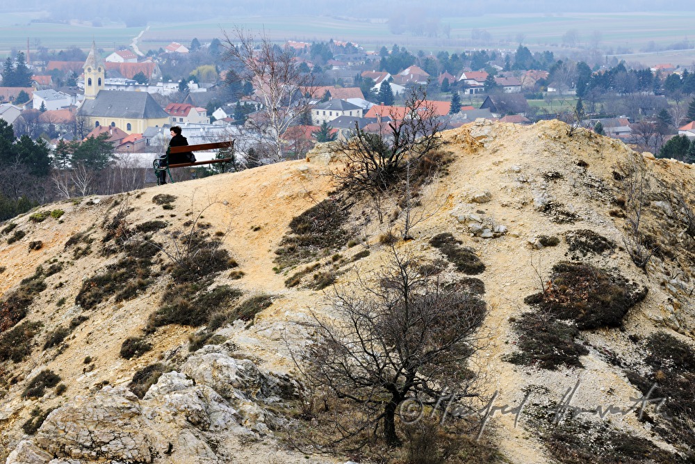 castle hill of the Kanizay and view to the town