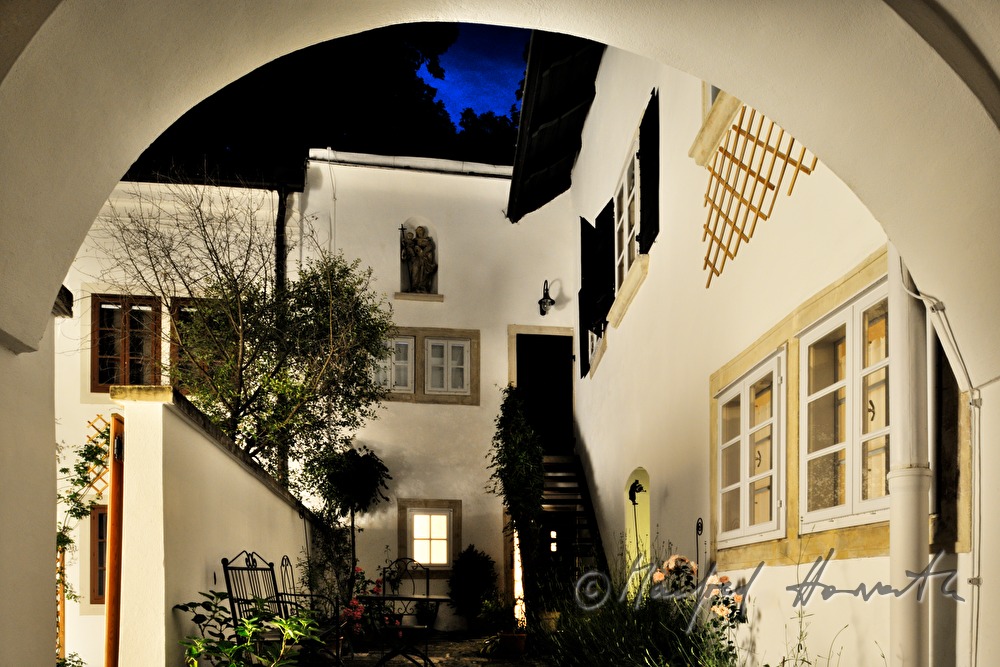 inner courtyard of the Haydn Museum
