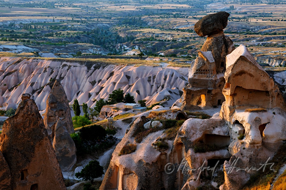 castle rock and tuff rock formations