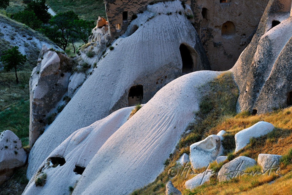 castle rock and tuff rock formations